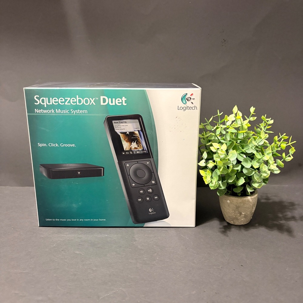 Logitech Squeezebox Duet Network Music System 930-000033 Wi-Fi Multi-Room Audio